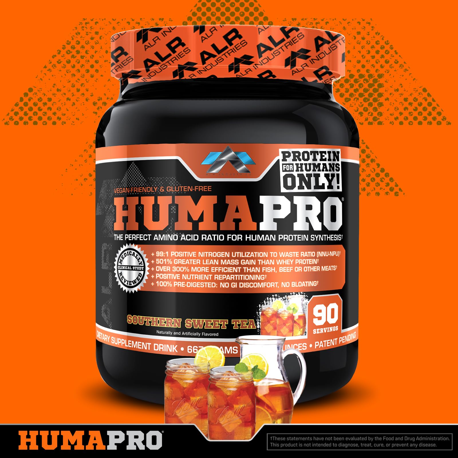 Humapro in shaker demonstrates easy mix and quick post-workout use.