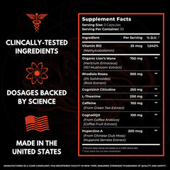 HUMBLEROOTS FOCUS bottle at gym suggesting pre-workout cognitive support