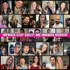 Humbleroots Performance Sleep ingredients panel notes natural sleep aids.