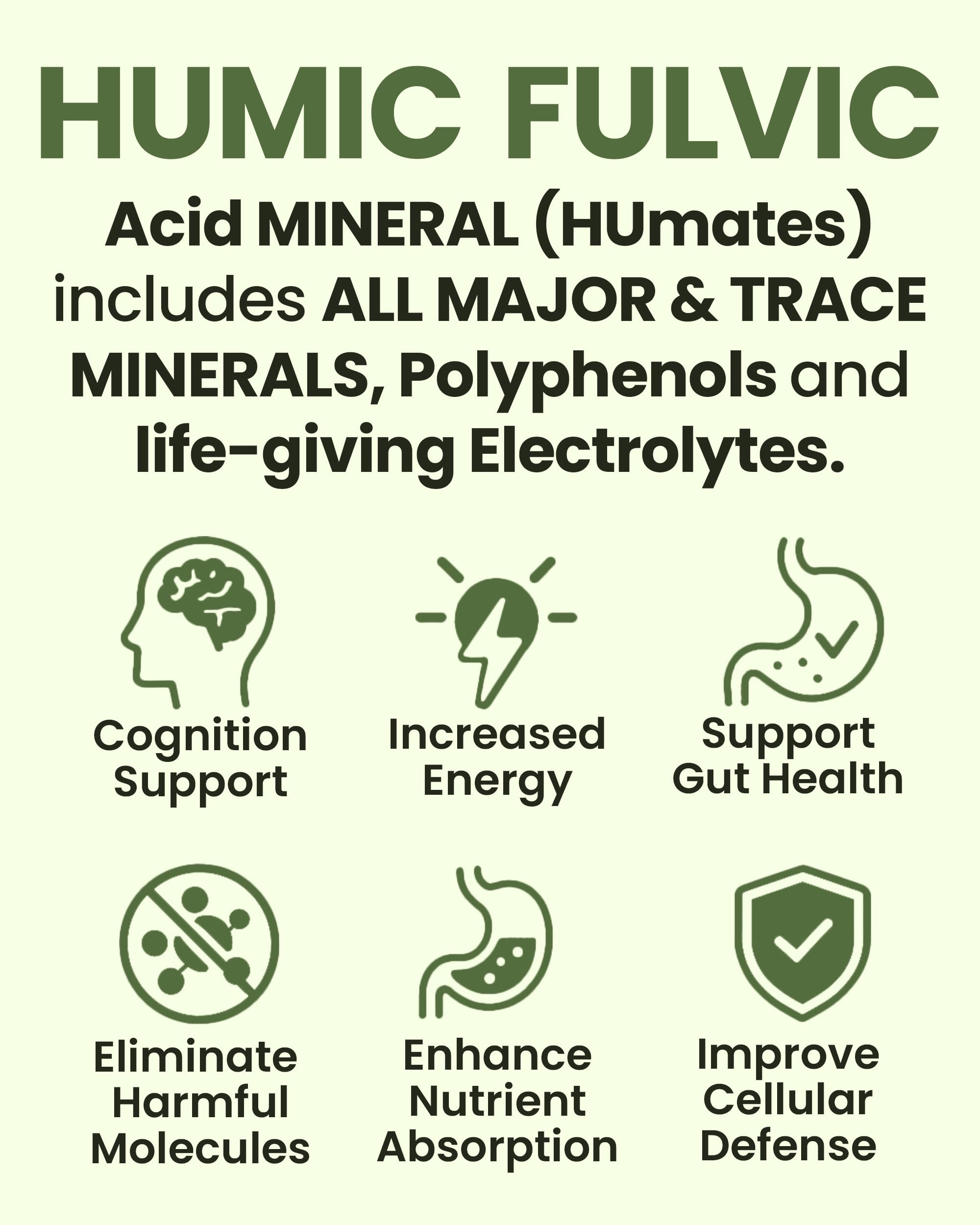 Humineral liquid minerals bottle close-up showing rich, clear concentrate