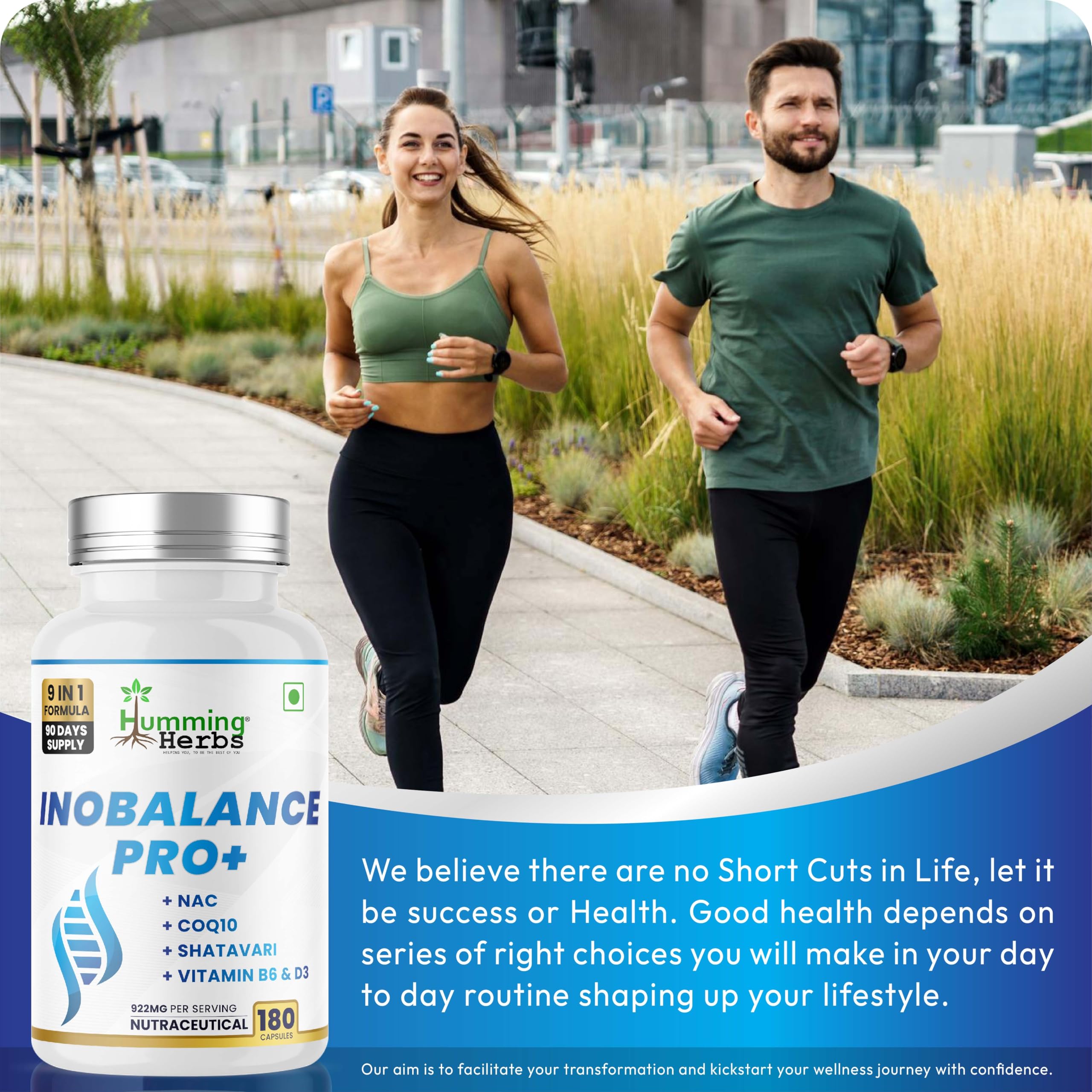 Humming Herbs Inobalance Pro+ CoQ10 supports cellular energy