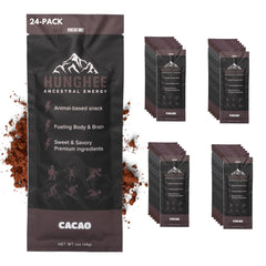 Hunghee Ancestral Energy Cacao Bulk Pack packshot shows portable energy for active days