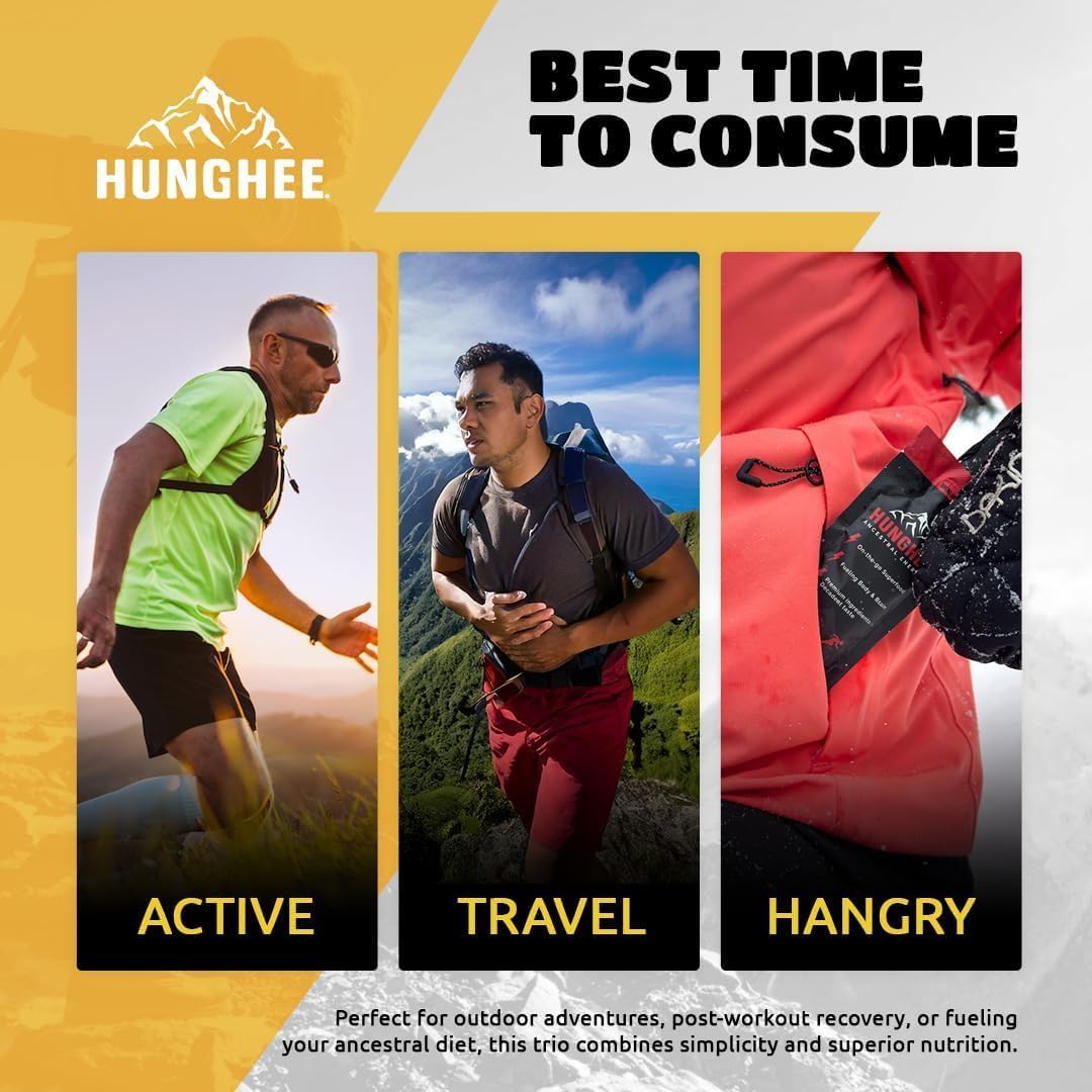 Cycling action with Hunghee Ancestral Energy O.G. bulk pack energy packs