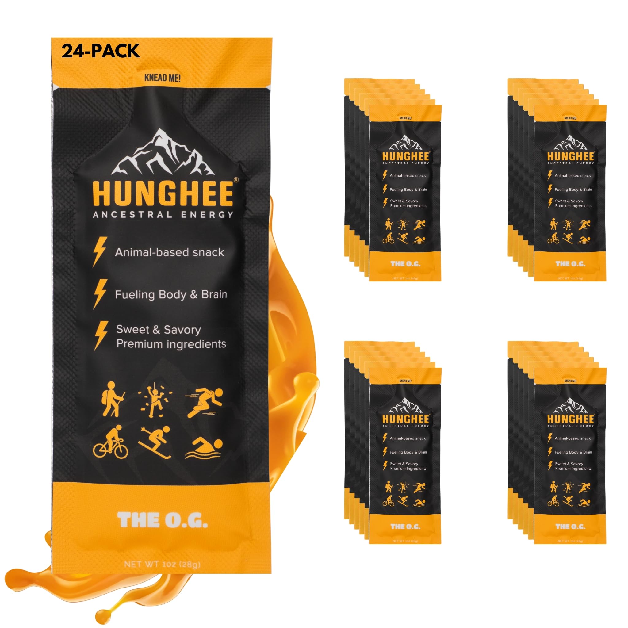 Hunghee Ancestral Energy O.G. bulk pack hero image illustrating ready-to-use energy for active days