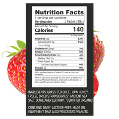 Hunghee Ancestral Energy strawberry 1oz pack ready for on-the-go workouts.
