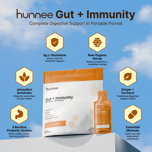 Ginger-turmeric gel pack highlights natural flavor and absorption synergy for workout recovery.