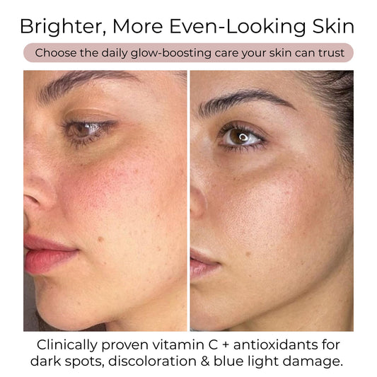 Hush & Hush Brighten capsules close-up highlighting vegan formula