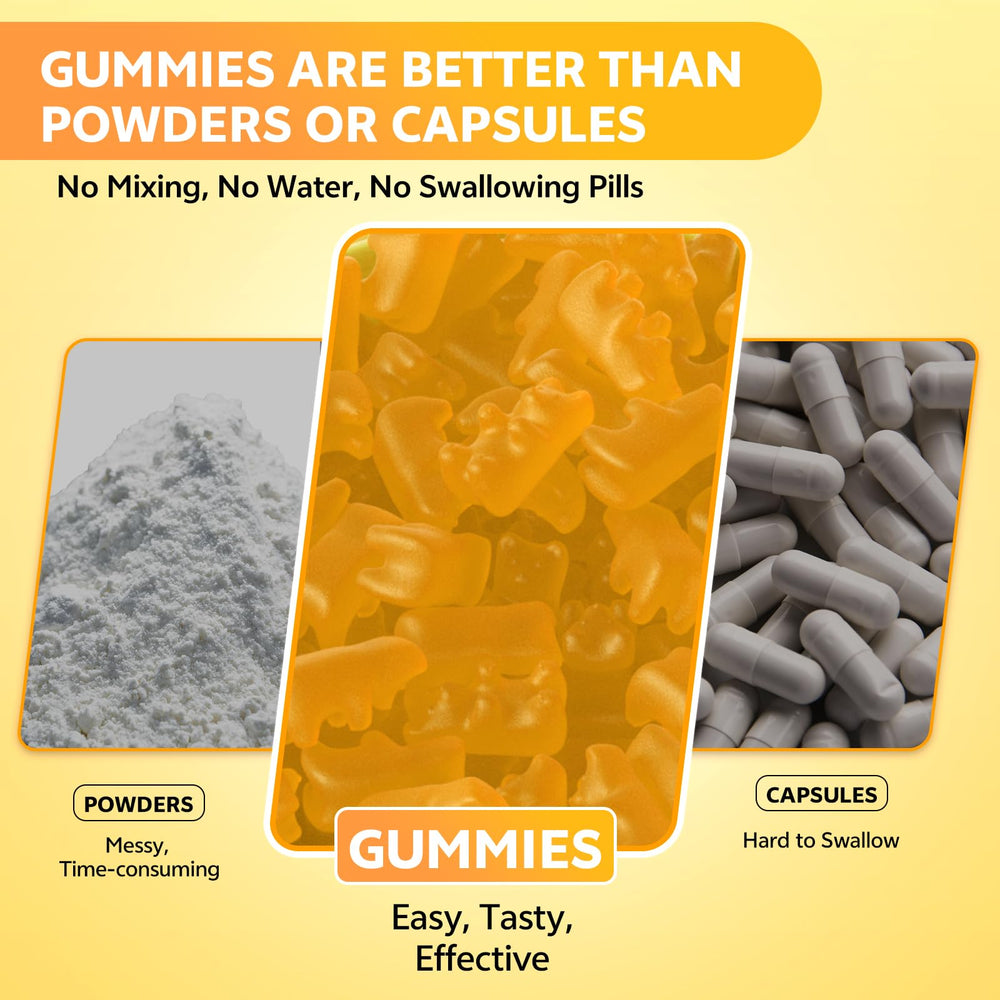 HUUAYAO 120 gummies pack displayed for daily routine