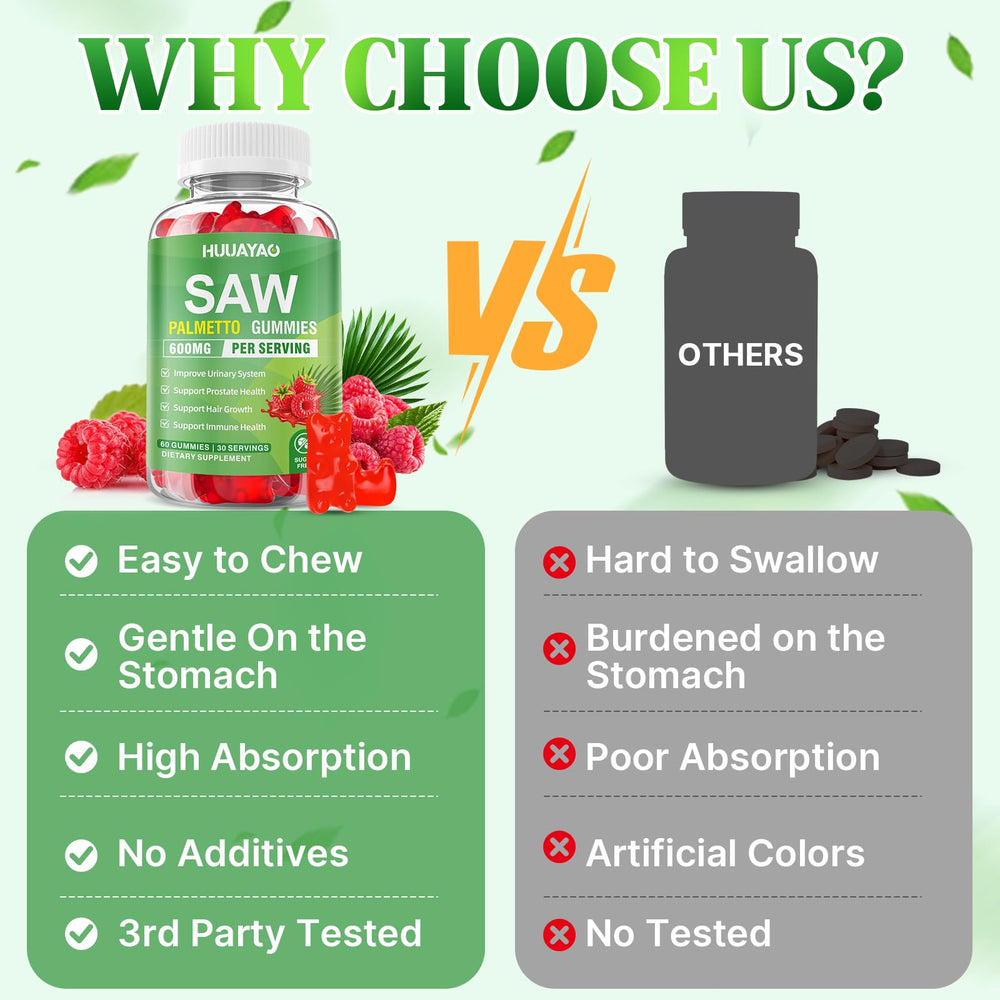 HUUAYAO gummies non-GMO gluten-free for clean ingredients.