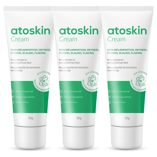 HVSun Atoskin eczema cream tube front for gentle, non-steroidal care