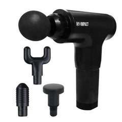 HY IMPACT cordless massage gun overview for on-the-go recovery