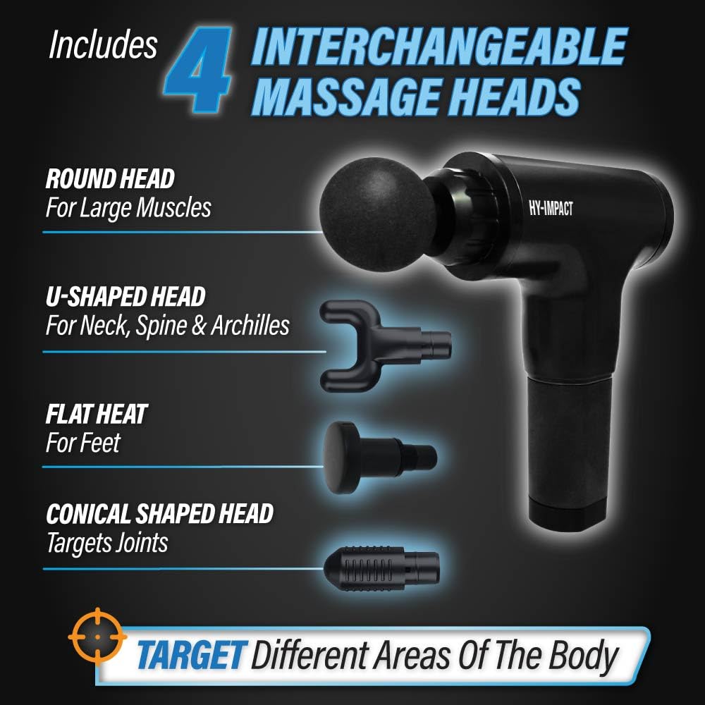HY IMPACT flat head for relaxation and shaping of muscles