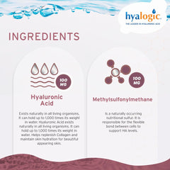 Hyalogic dosing spoon image demonstrates easy daily intake