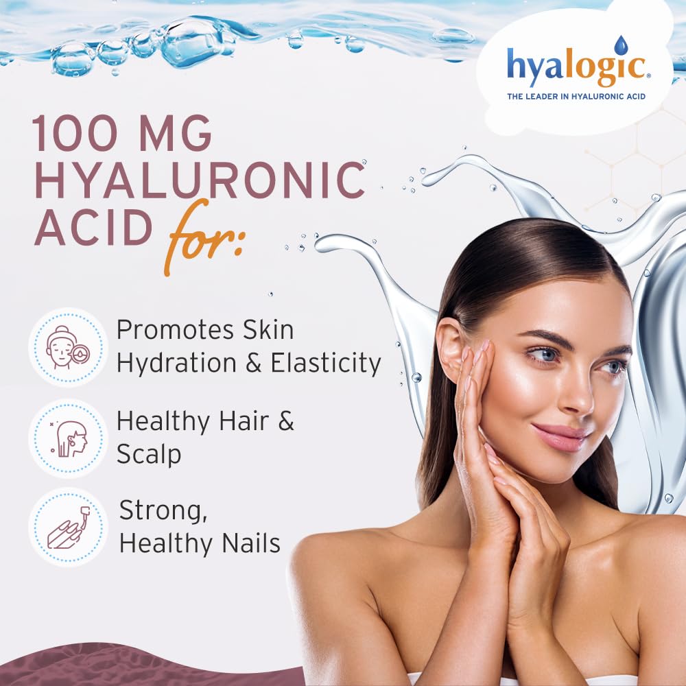 Hyalogic supplement ingredient list emphasizes vegan-friendly formula