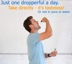 Hyalogic Liquid Synthovial Seven pour demonstrates easy daily intake