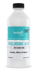 Hyalogic Professionals Series HA liquid bottle pour supports daily skin hydration