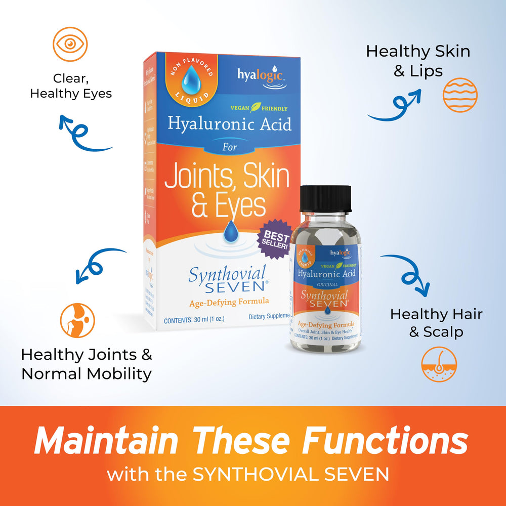 Hyalogic Synthovial Seven fermentation-derived ingredients indicate non-animal origin.
