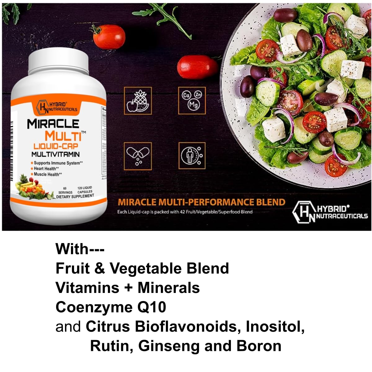 MiracleMulti daily-use scene suggests a simple morning routine.