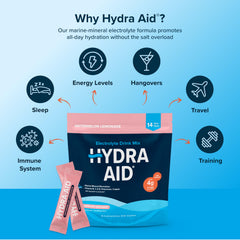 Athlete using HYDRA AID bottle for workout hydration