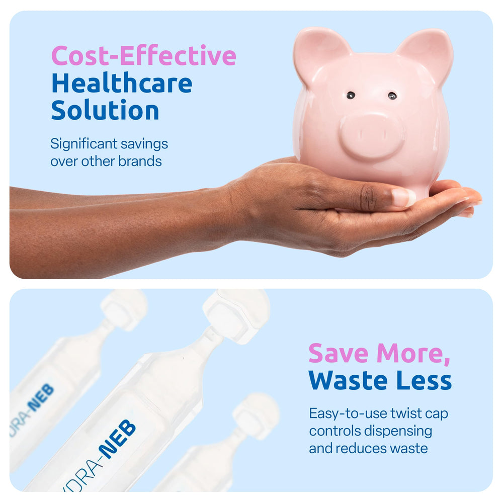 Hydra-Neb twist-off top enables clean, single-use application.