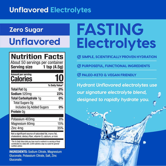 HYDRANT 50 servings sugar-free powder pack for fasting
