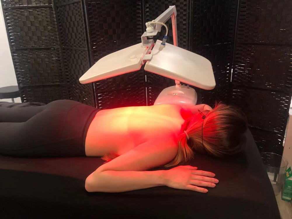 Hydraskincare LED blue light 460nm for mild acne routines