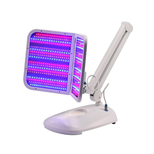 Hydraskincare LED therapy mask front view for at-home skincare sessions
