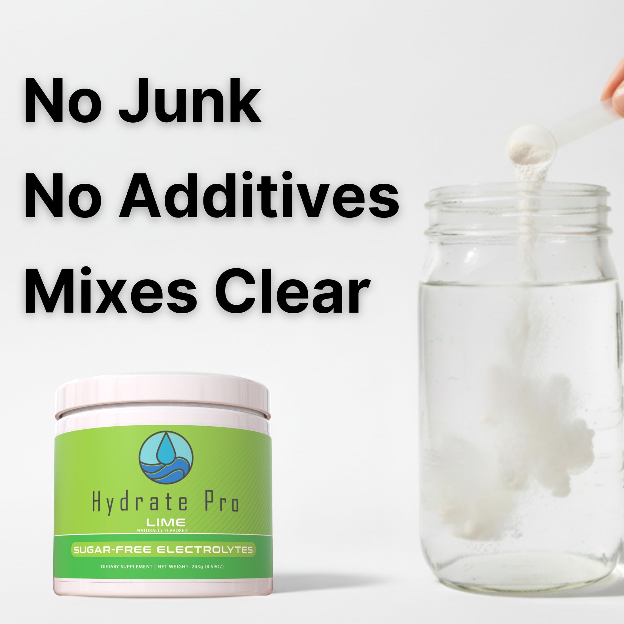 Hydrate Pro daily-use drink demonstrates a convenient hydration routine.