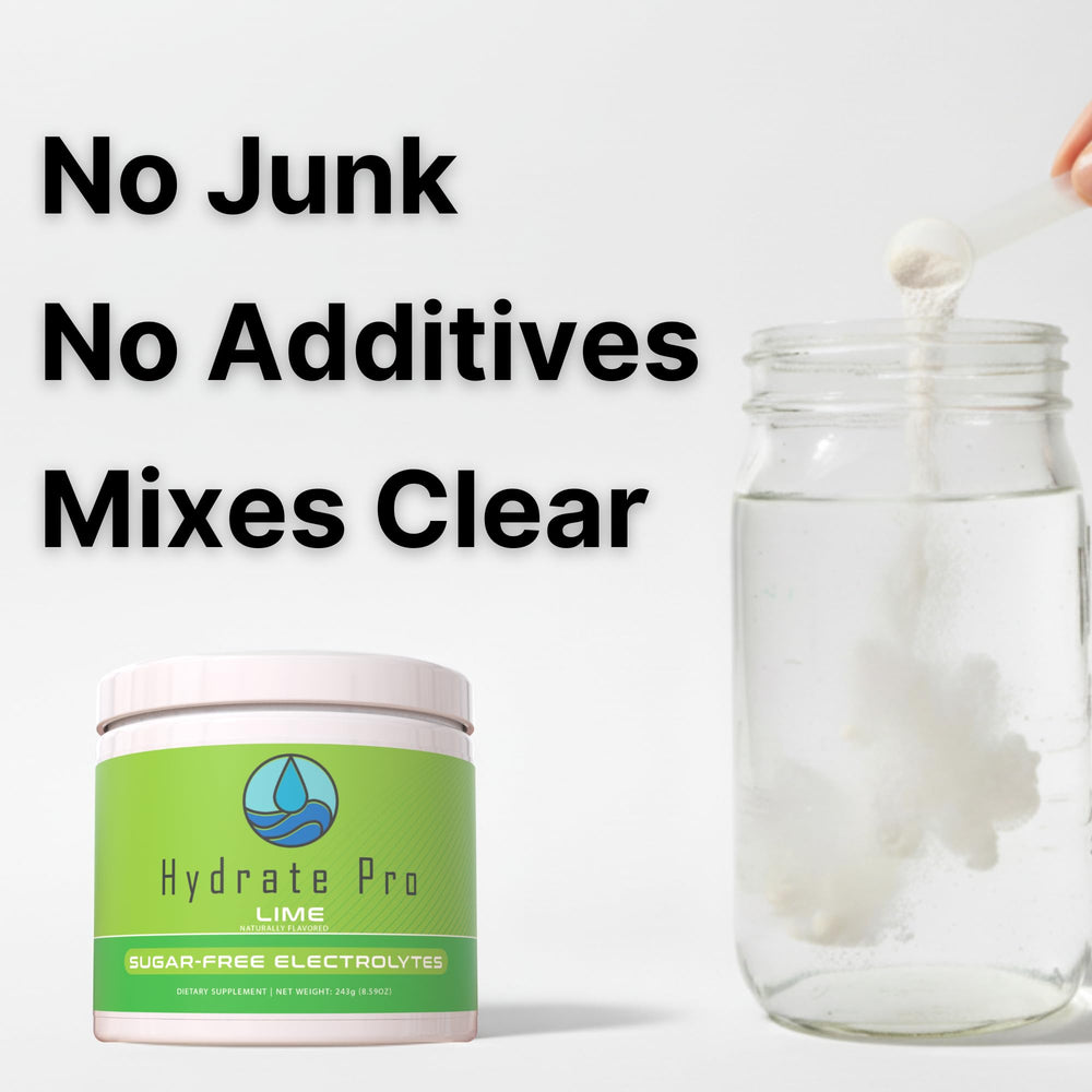 Hydrate Pro daily-use drink demonstrates a convenient hydration routine.