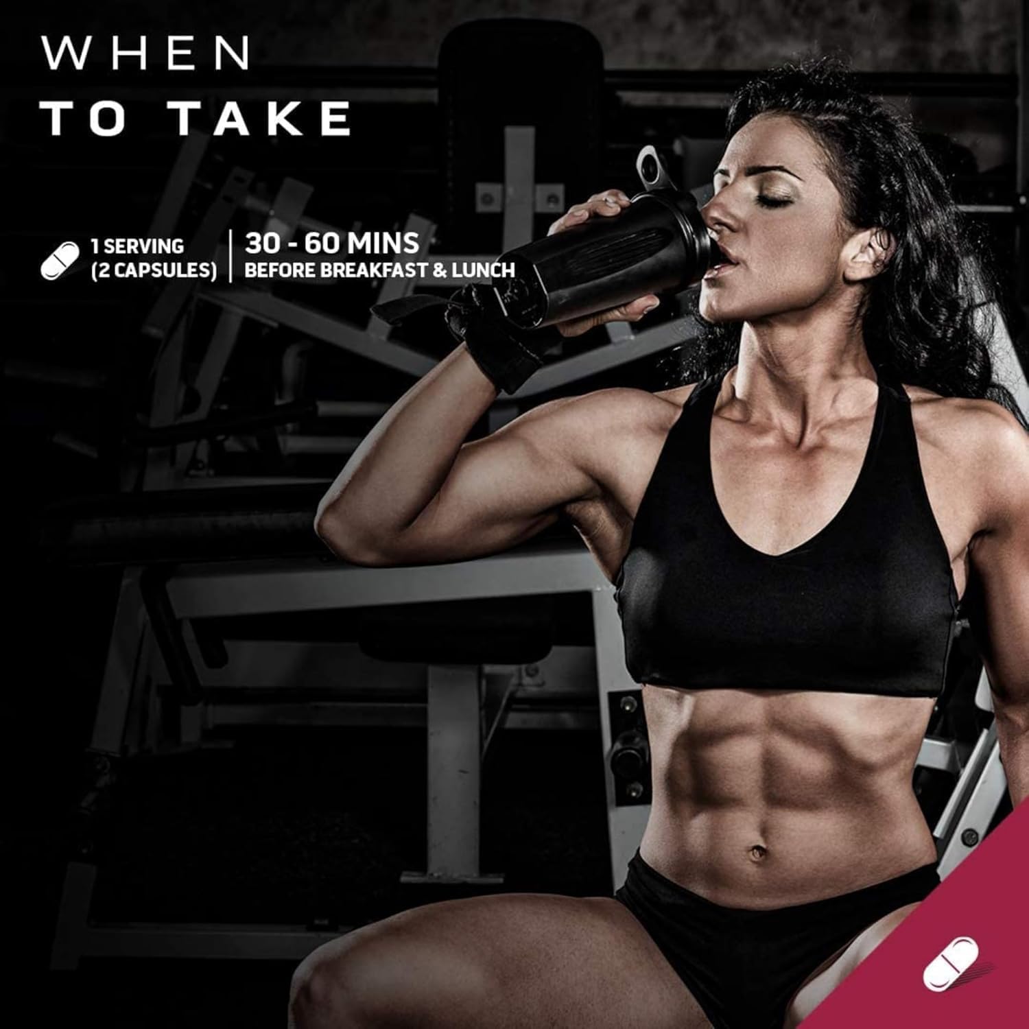 Hydroxycut Hardcore Elite label details including caffeine information