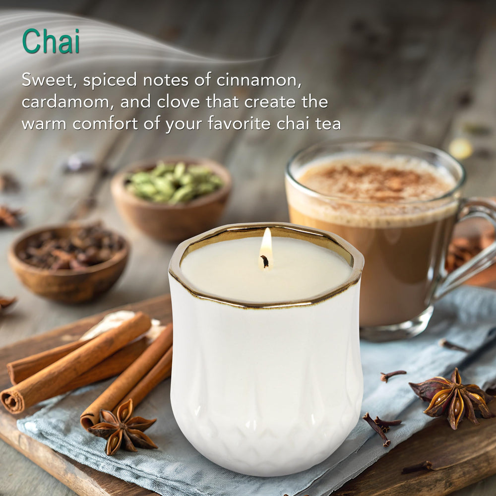 Hyggelight Astrid cotton wick and soy wax provide a smooth burn.
