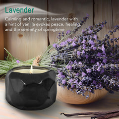 Hyggelight Emma candle with 65-hour burn for lasting ambience.