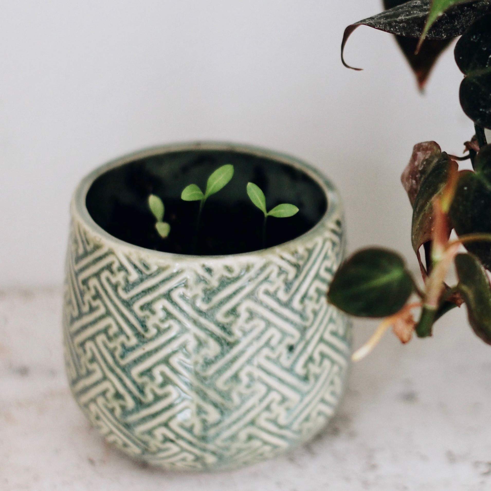 Hyggelight Ida green ceramic design complements modern home aesthetics.