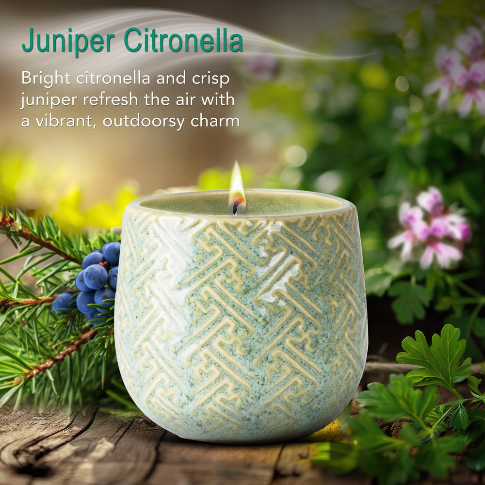 Hyggelight Ida green ceramic pot doubles as a stylish planter after burning.