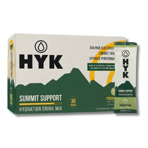 HYK Electrolyte+ bottle pour for endurance hydration on long runs.