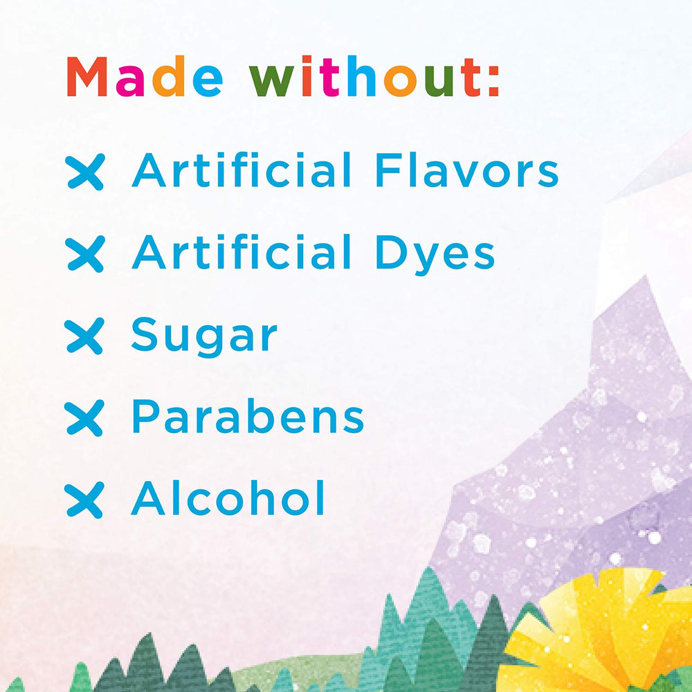 Hyland's Baby Oral Pain Relief tablets dissolving on tongue for easy use
