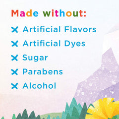 Hyland's Baby Oral Pain Relief tablets dissolving on tongue for easy use