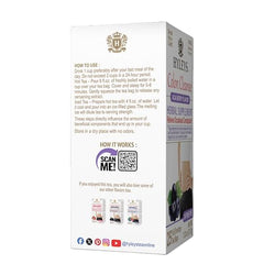 Close-up of tea bags reveals premium herbal blend for gut-friendly routines.