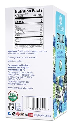 Hyleys six-pack packaging for convenient daily use.