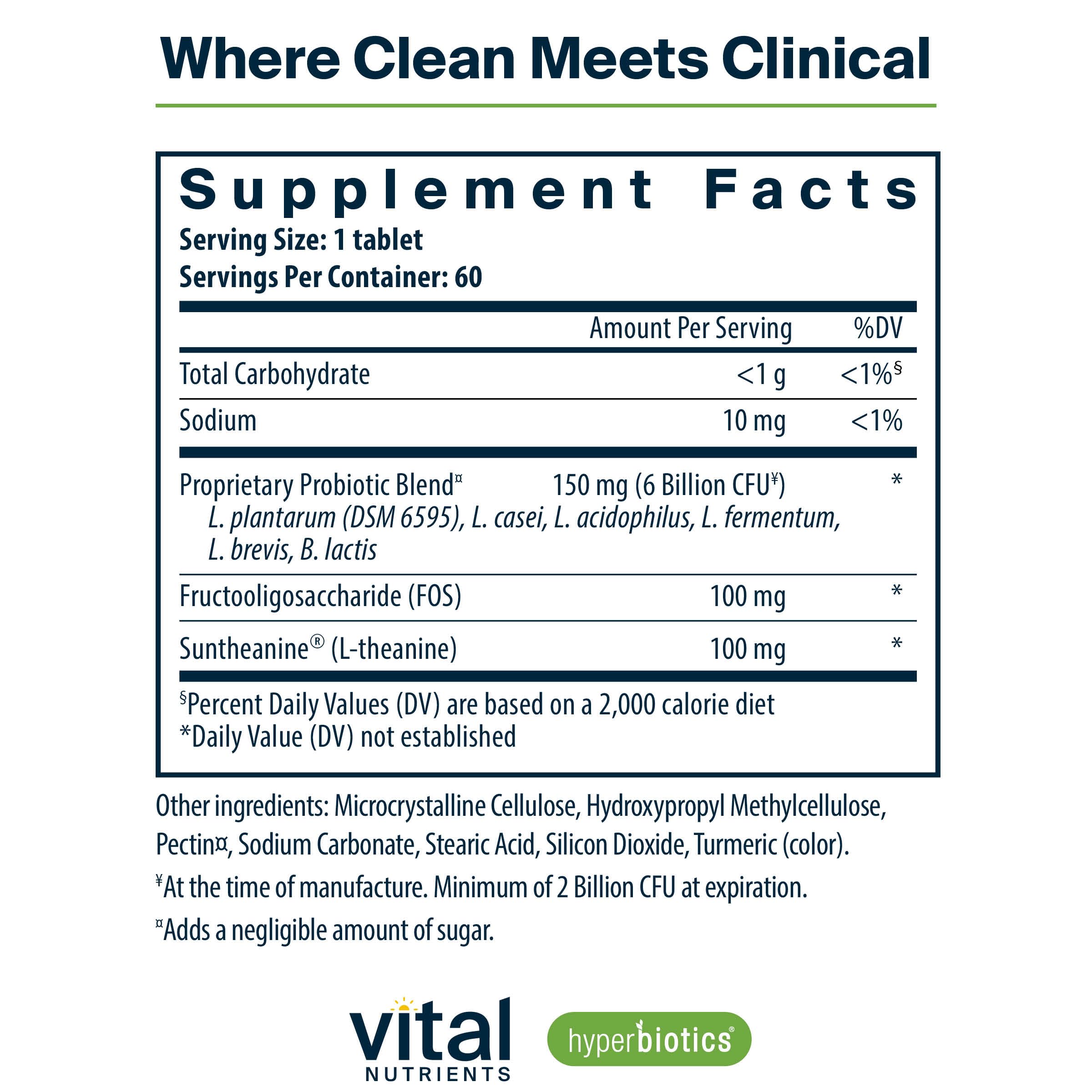 Hyperbiotics Vital Nutrients Pro Mood capsules closeup for mood support
