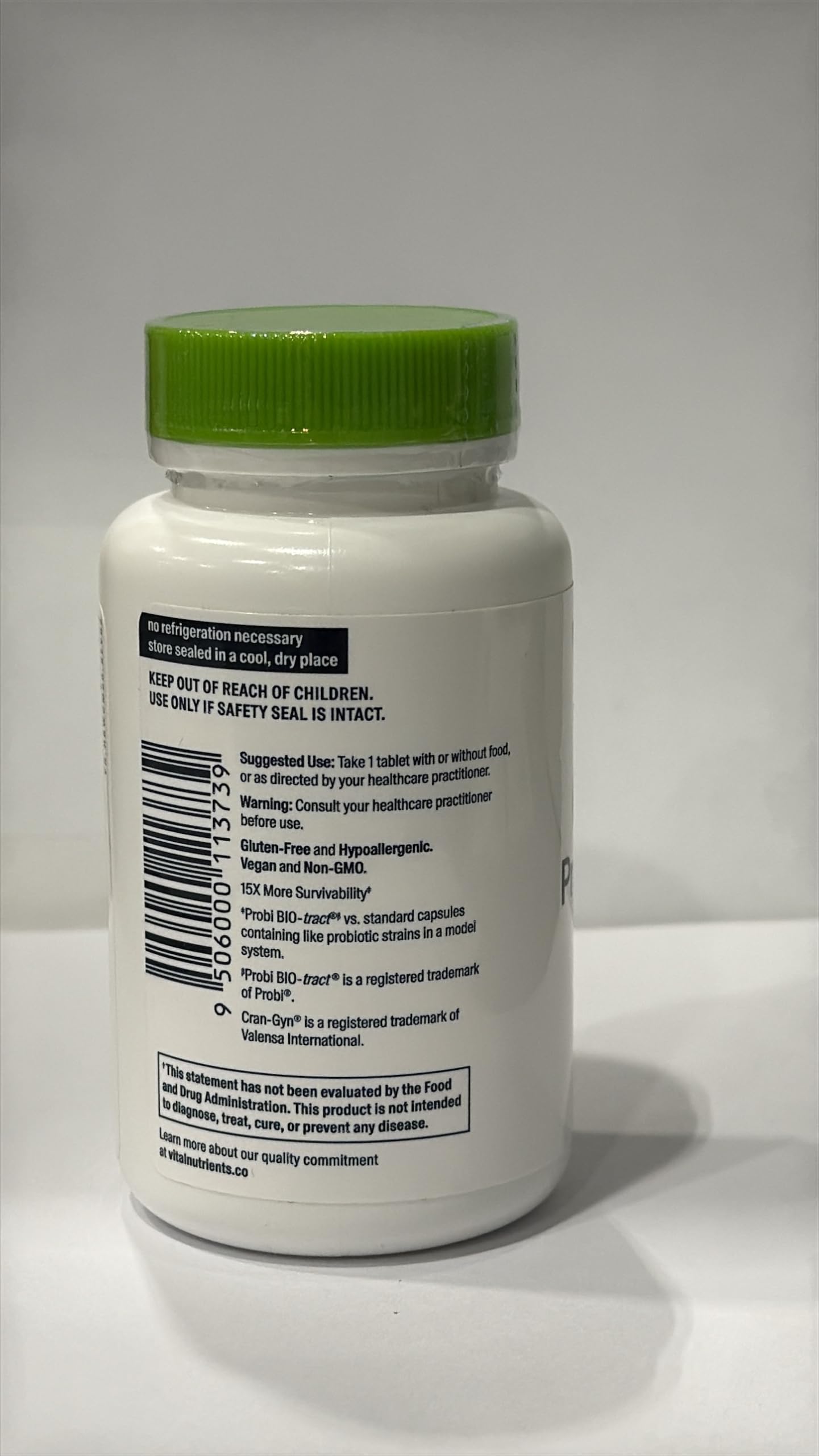 Hyperbiotics Pro Women includes cranberry and D-mannose for urinary support.