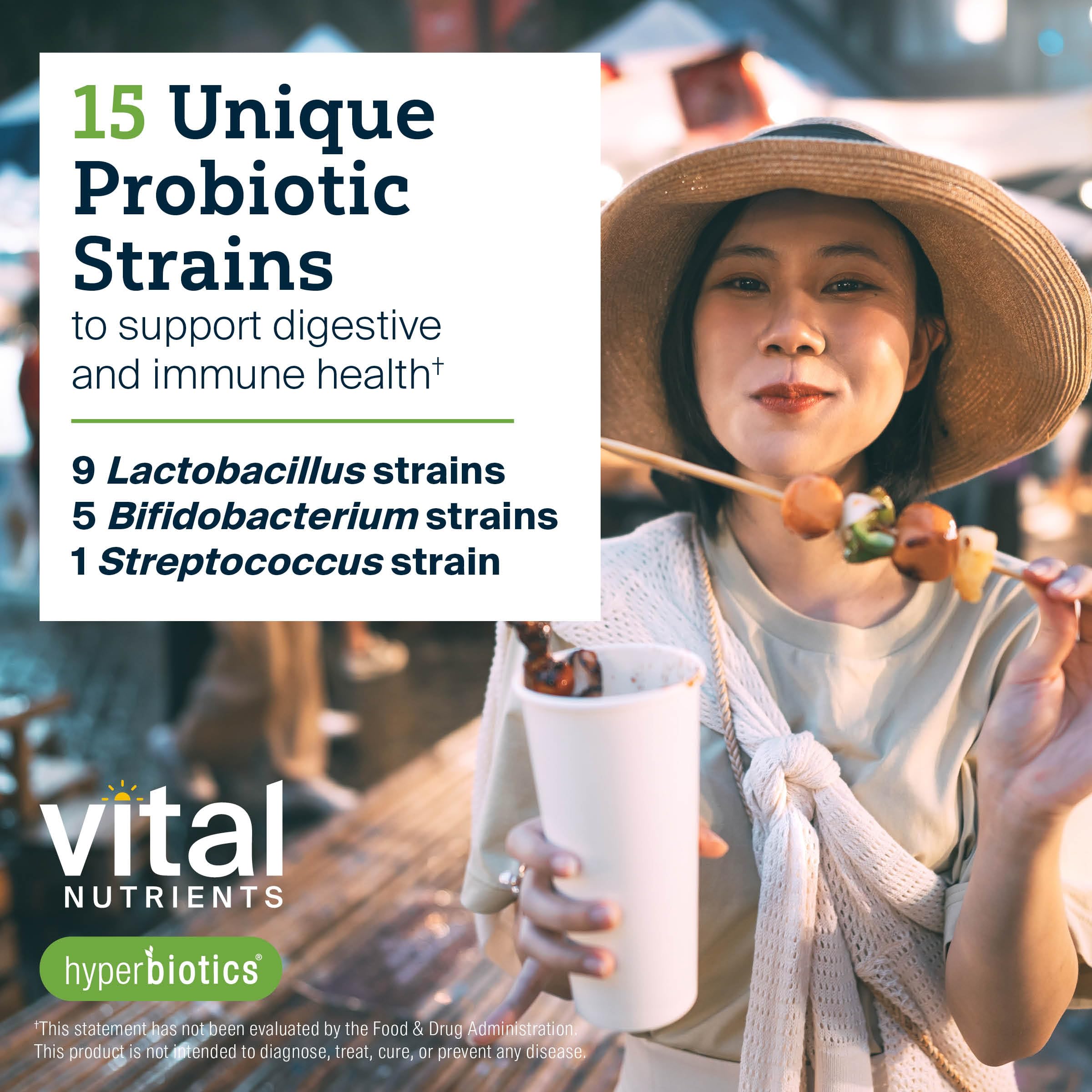 Vegan, shelf-stable Pro-15 bottle ideal for on-the-go use
