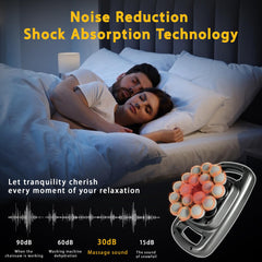 HYUVCX 10 mm head delivers deep tissue percussion.