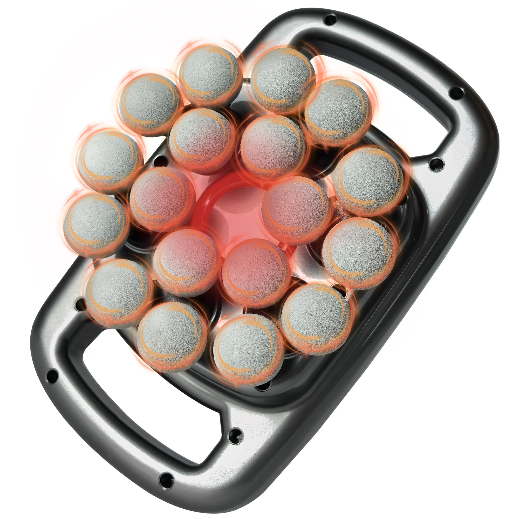 HYUVCX 18-head massage gun set for full-body muscle relief.