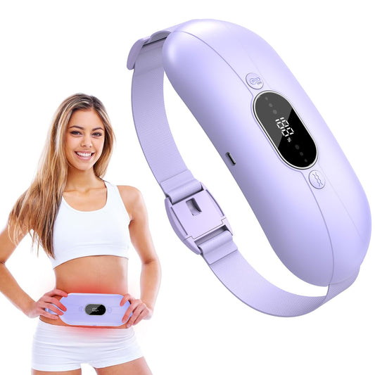 HZD portable heating pad front view delivers fast heat for cramps relief