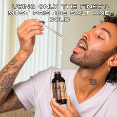 I Am Joy co. Ormus Ocean Nectar premium salt and gold blend.