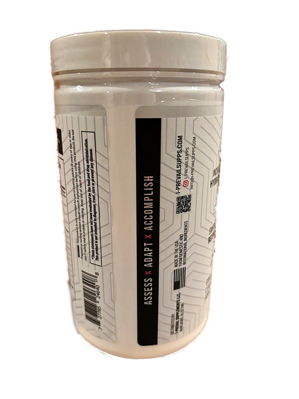 I-Prevail Amino Impact electrolytes and vitamins support hydration and energy