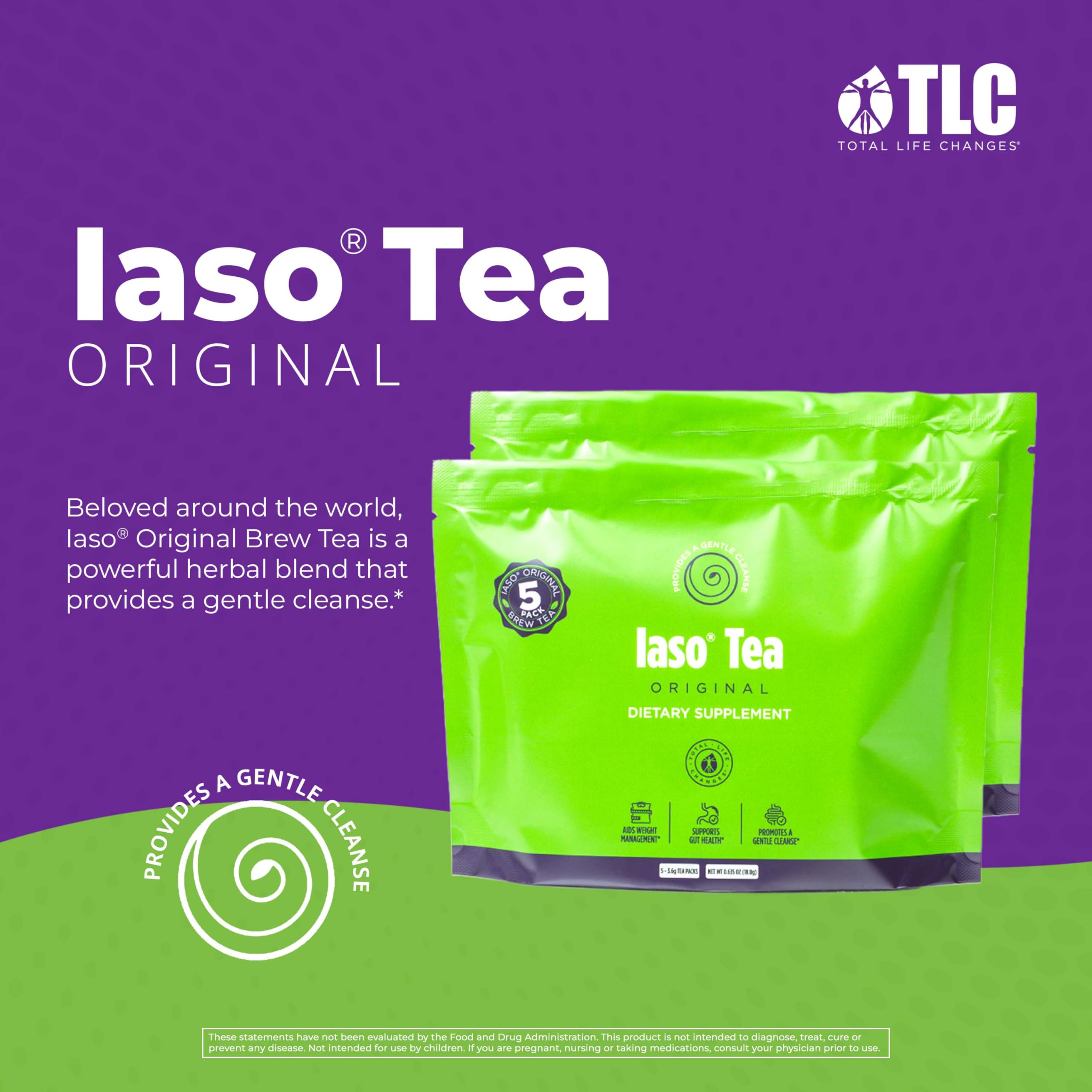 IASO Iaso Brewed Tea Original fragrant chamomile aroma enhances calm