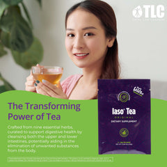 IASO Iaso Brewed Tea Original senna leaf ingredient supports gentle cleansing