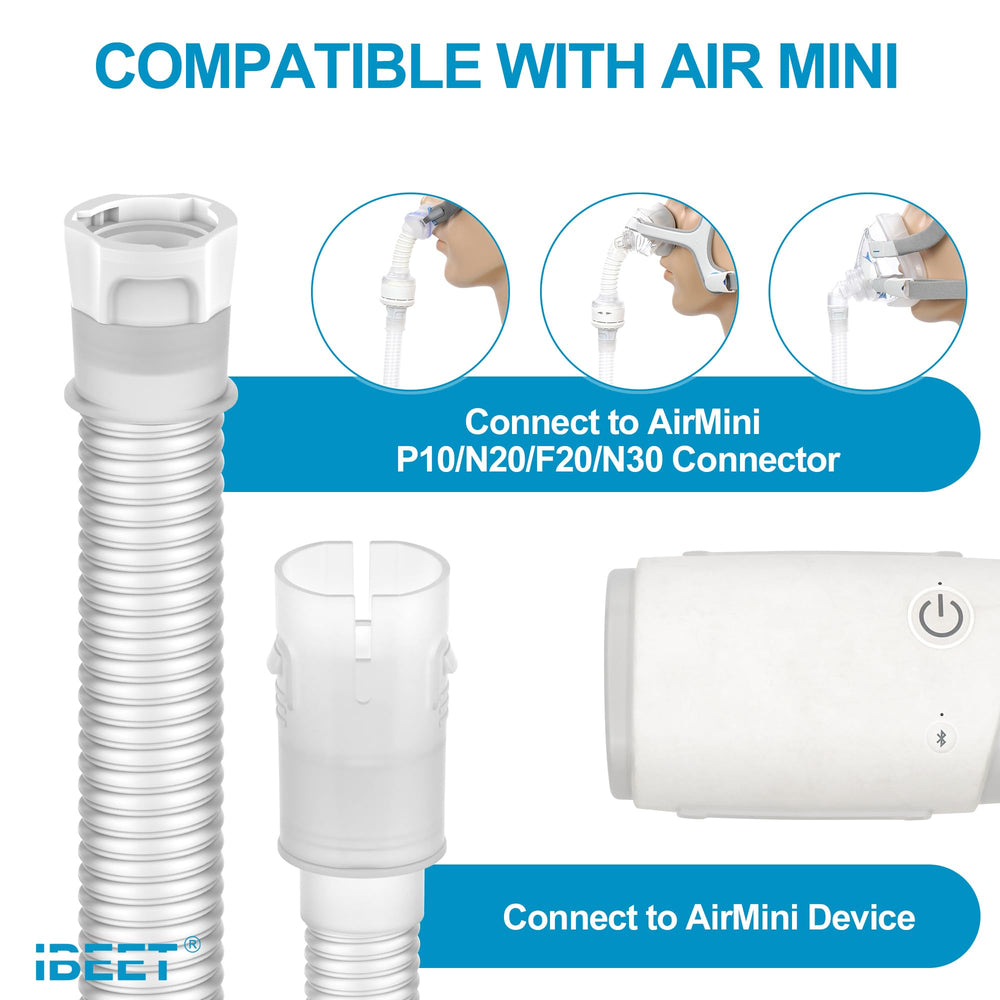 IBEET AirMini tubing delivers a reliable seal for smoother airflow